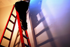 Man On Ladder